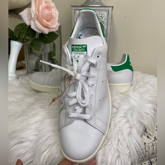 adidas Other - ADIDAS MEN’S WHITE AND GREEN STAN SMITH SNEAKERS 👟 SIZE 11